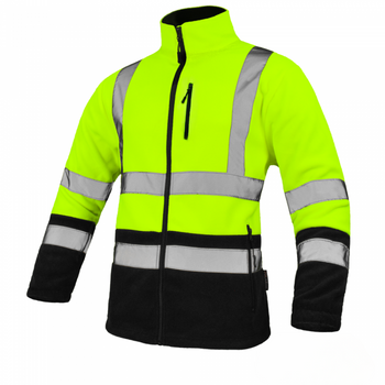 Bluza polarowa. Bluza robocza. Odblaskowa. POLAR YELLOW