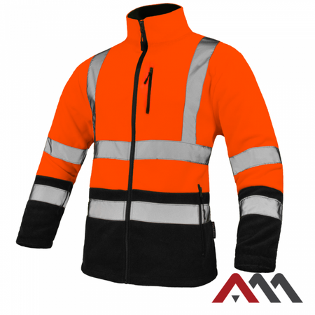 Bluza polarowa. Bluza robocza. Odblaskowa. POLAR ORANGE