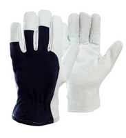 Rękawice Robocze Skórzane Ściągacz. 12 PAR