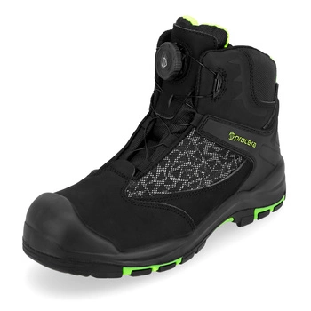 Buty robocze BHP Trzewiki ochronne MARKER S3L Nosek kompozytowy Kevlarowa wkładka System SPINON - BOA